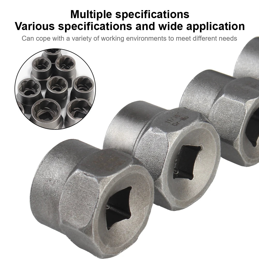 Set Extracteur de Vis et Boulons Endommagés 26 Pièces