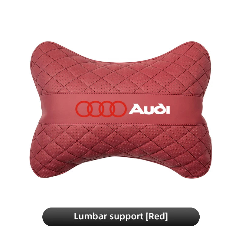 Coussin de soutien tête et lombaire pour siège de voiture compatible Audi
