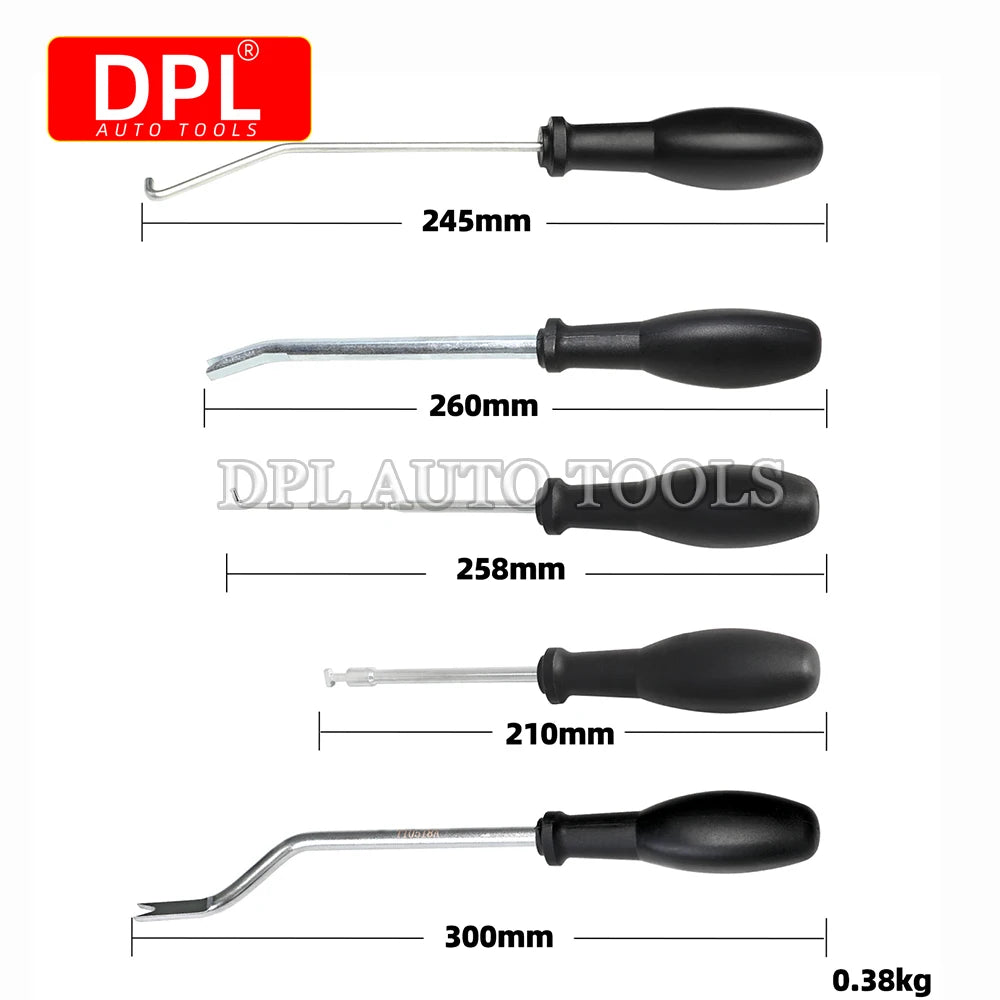Kit 5 outils de retrait et d’installation de poignées de porte et poignées de toit