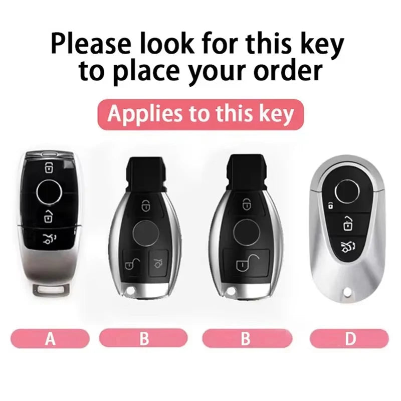 Porte-clé et Coque de Clé pour Mercedes-Benz