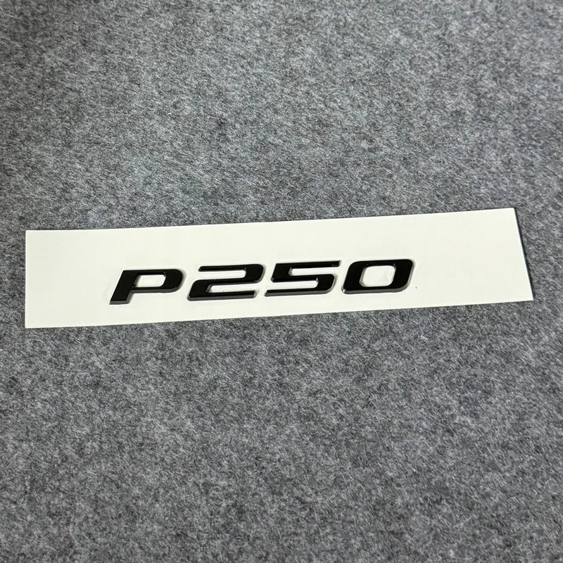 Insigne adhésif lettres de coffre Jaguar