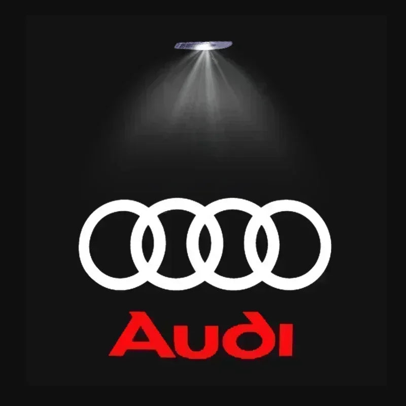 Lumières de Bienvenue LED Logo Audi HD