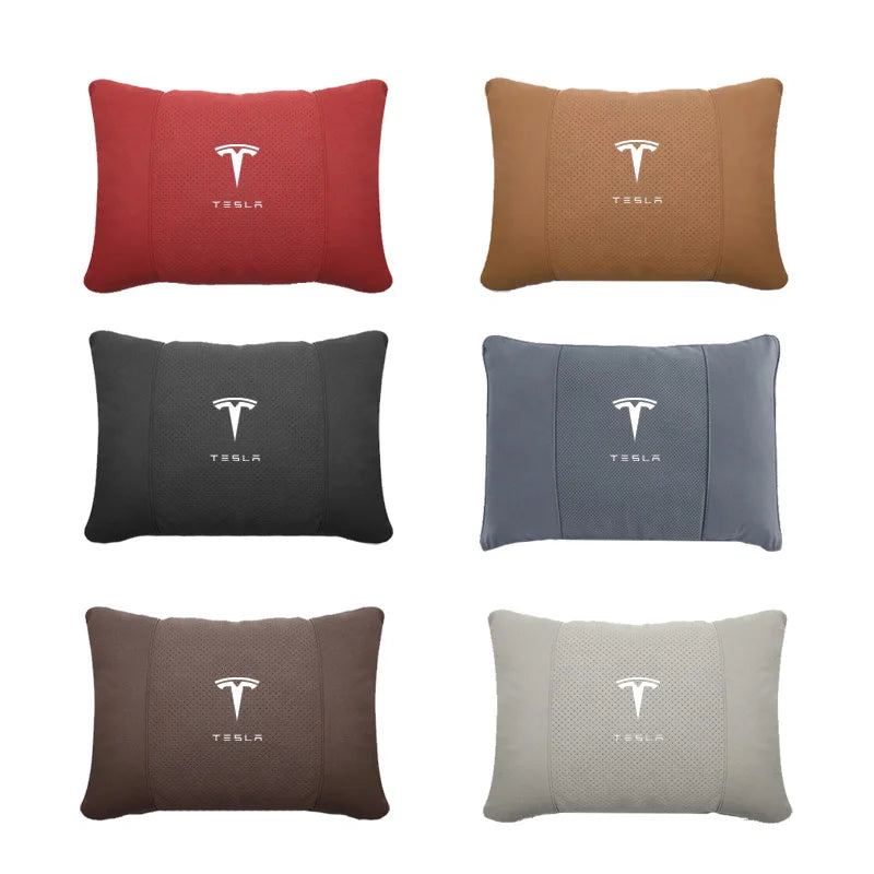 Appui-tête et coussin lombaire pour Tesla