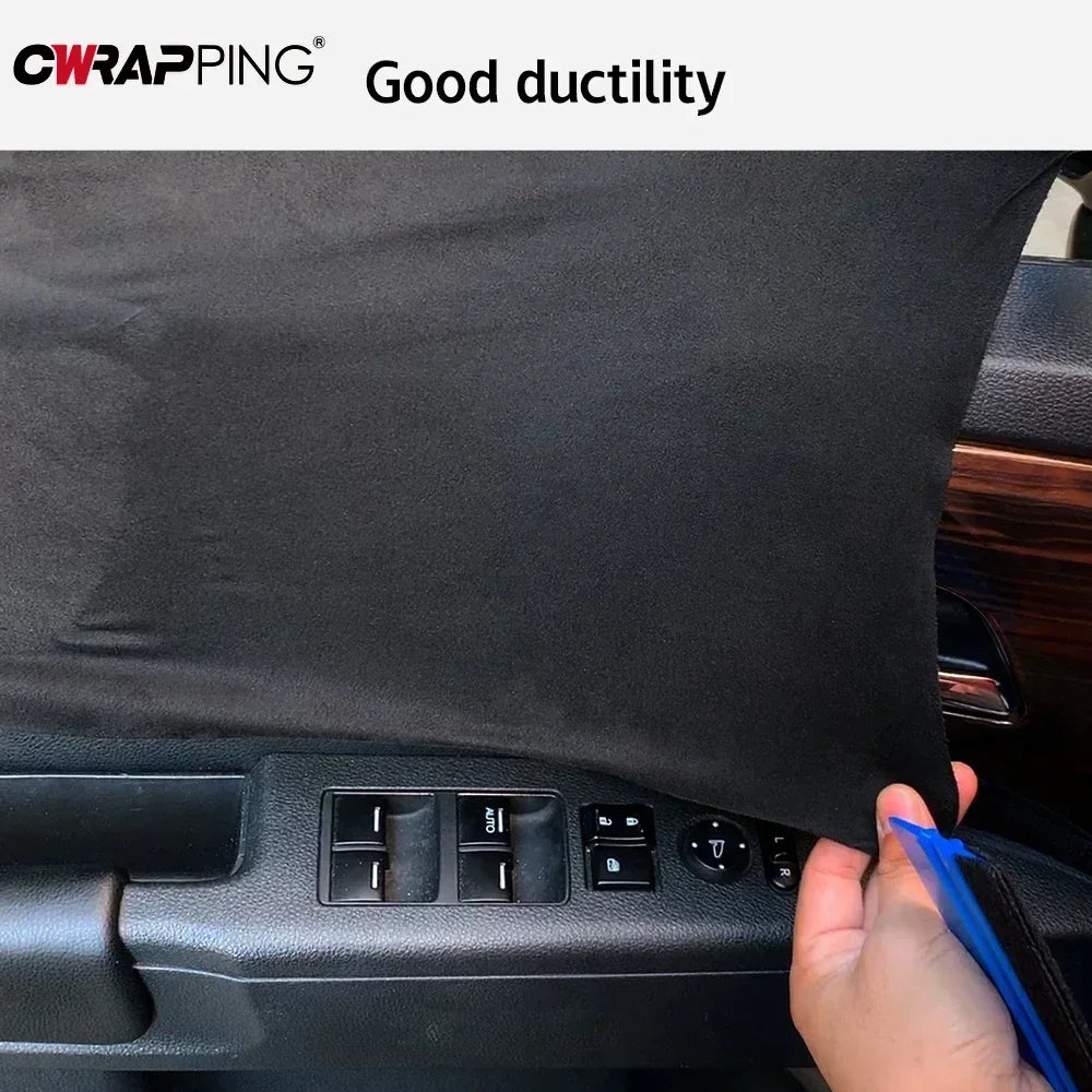 Film adhésif en suédine haut de gamme pour intérieur de voiture