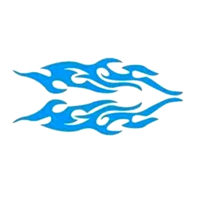 Autocollants flammes réfléchissants pour carrosserie de voiture