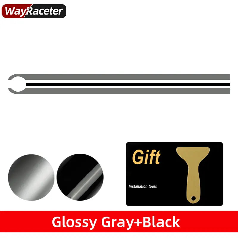 Bande adhésive capot décorative pour BMW