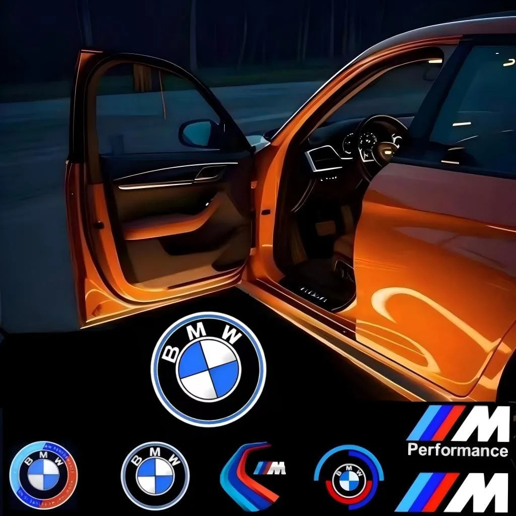Projecteurs LED de porte logo BMW