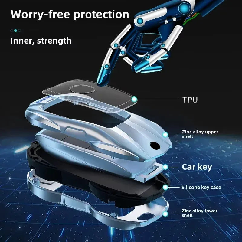 Porte-clé et Coque de Clé pour Mercedes-Benz