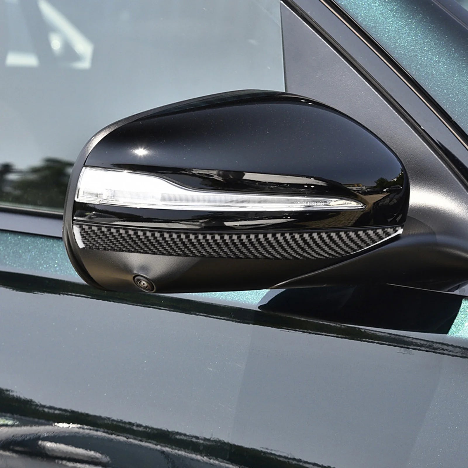 Coques de rétroviseurs en fibre de carbone pour Mercedes-Benz