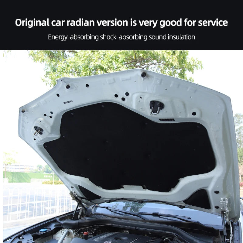 Isolation phonique et thermique de capot moteur pour BMW X3 G01 / X4 G02