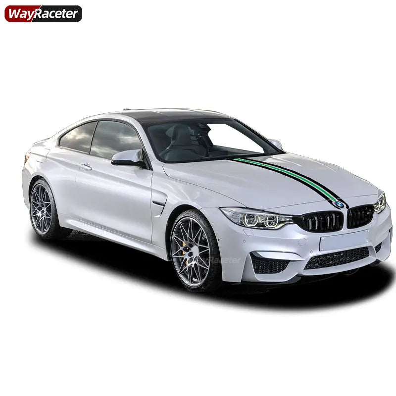 Bande adhésive capot décorative pour BMW