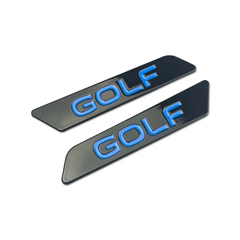 Stickers logo Golf pour poignée de réglage de siège Volkswagen