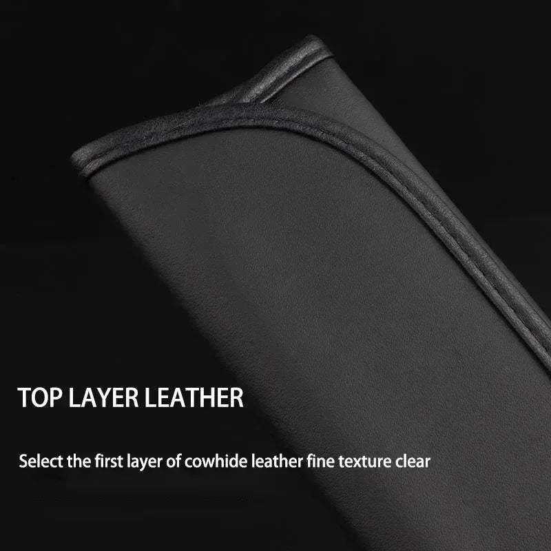 Housse de ceinture de sécurité en cuir PU pour Mercedes Benz
