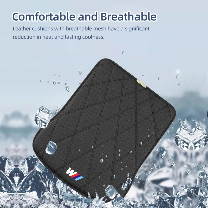 Coussin de siège auto en cuir pour BMW