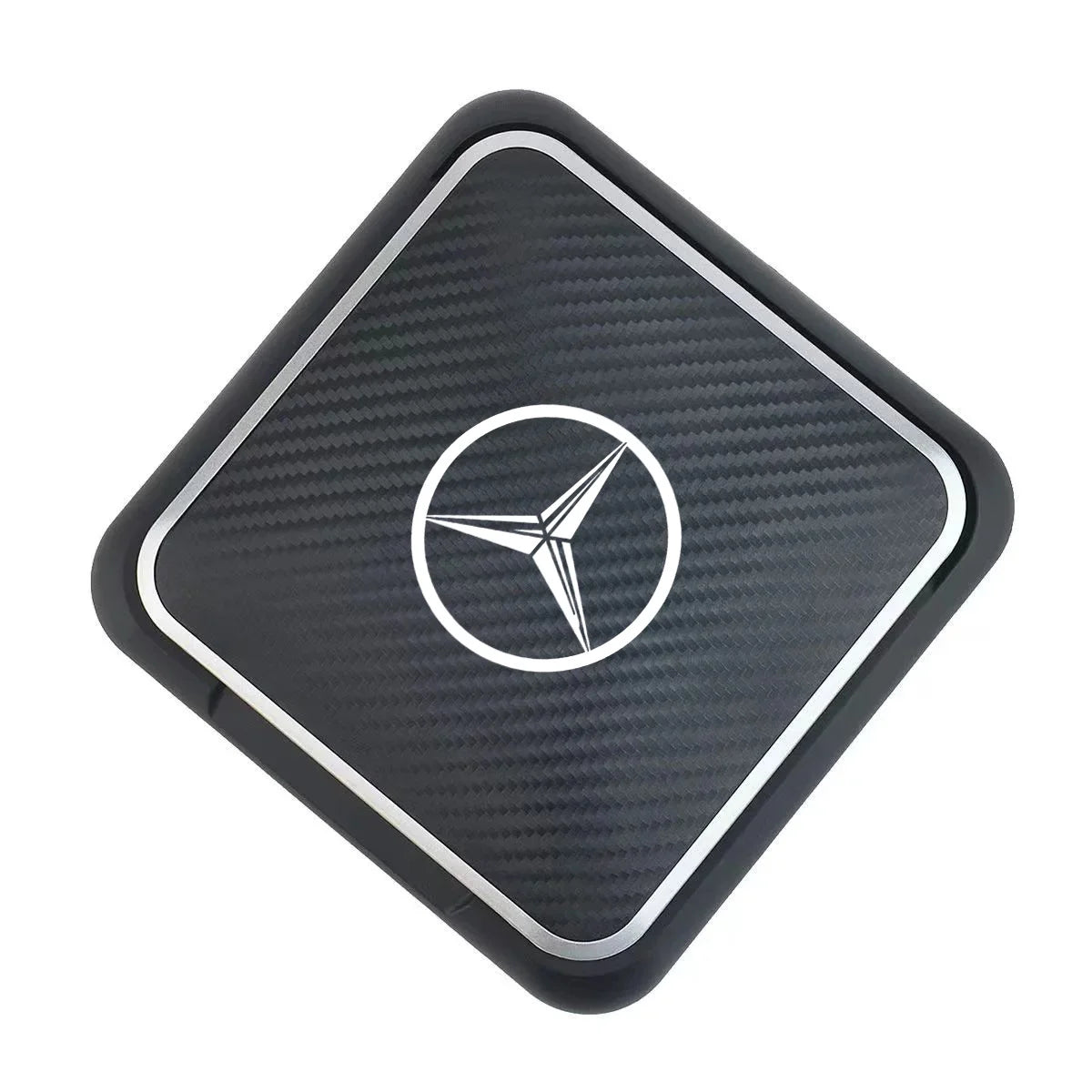 Support de téléphone pour tableau de bord imitation carbone pour Mercedes-Benz