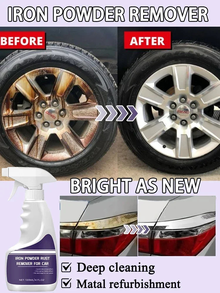 Décapant rouille automobile