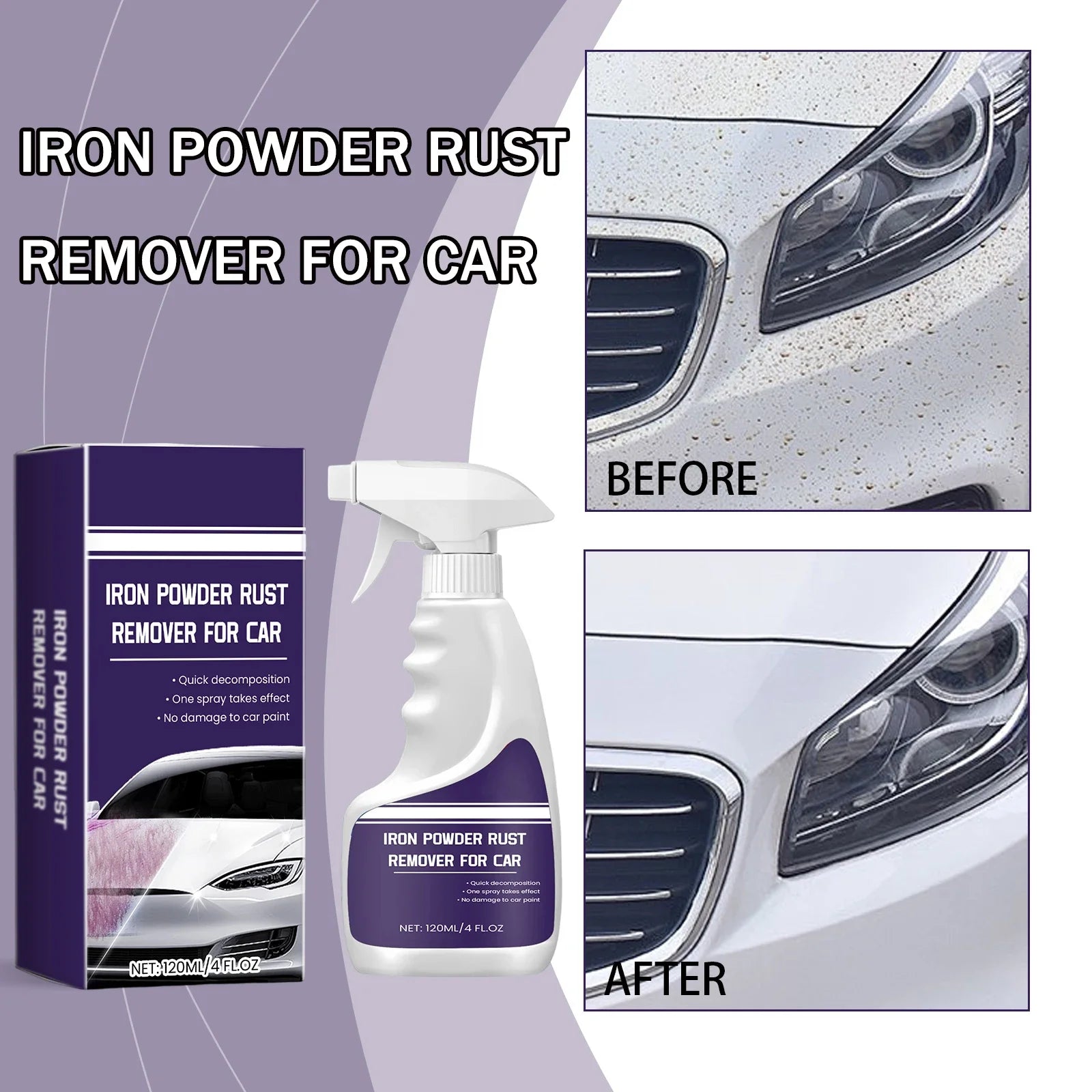 Décapant rouille automobile