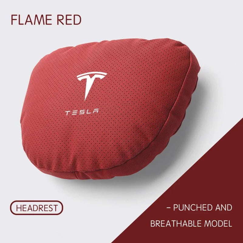 Appui-tête et coussin lombaire pour Tesla