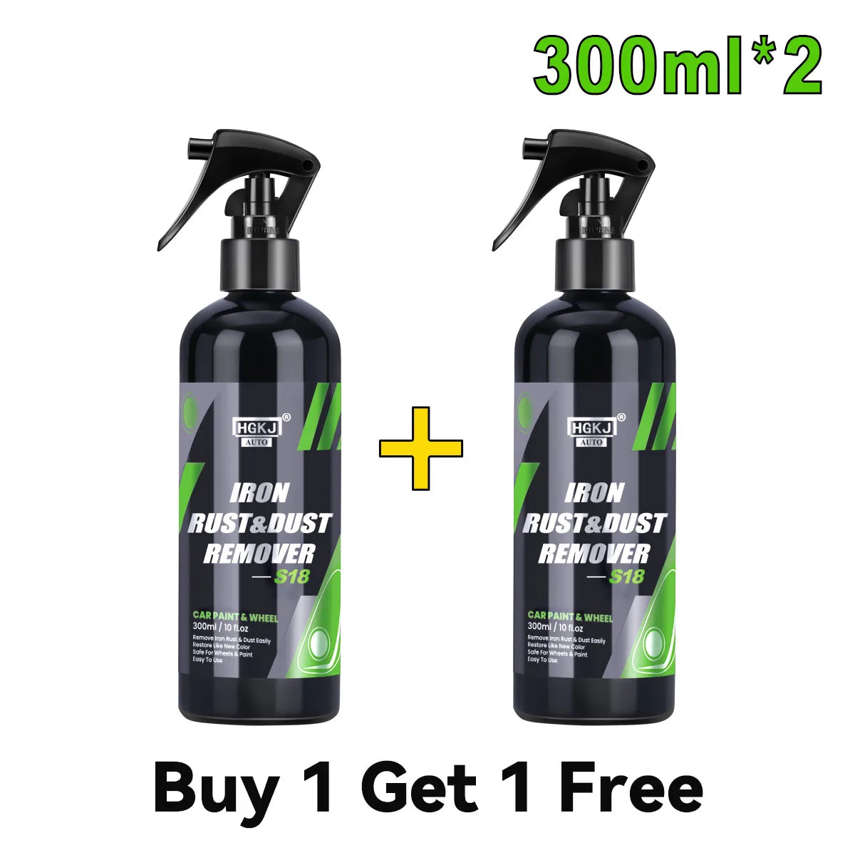 Spray nettoyant poussière de fer et rouille