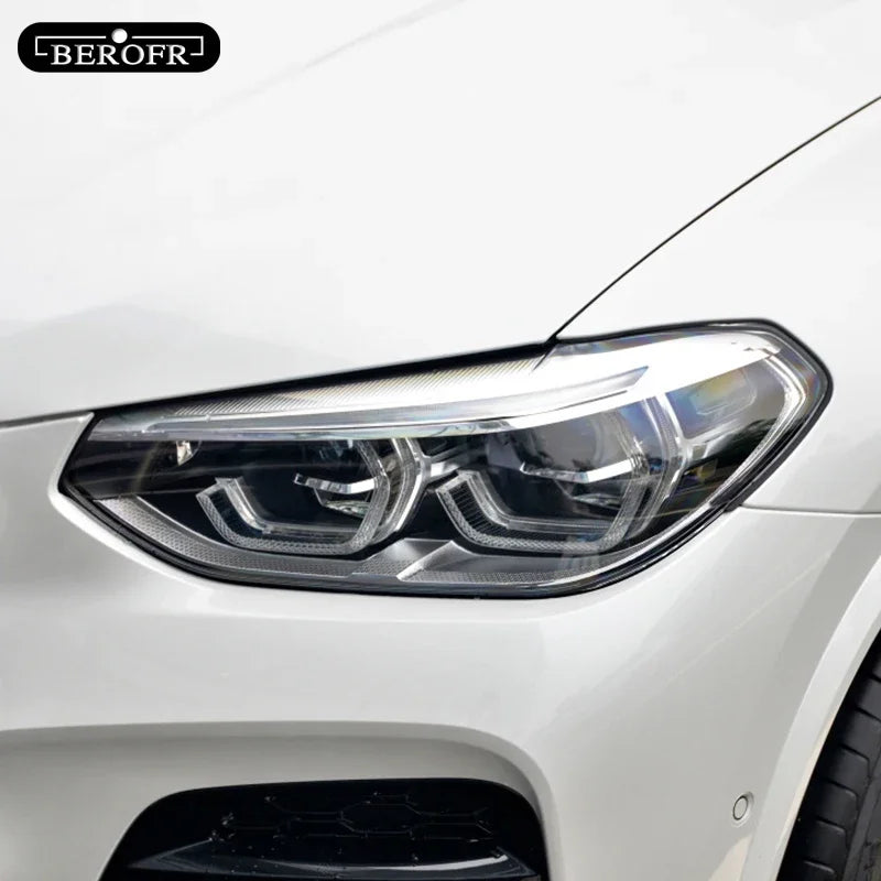 Film protecteur phare avant fumé ou transparent pour BMW