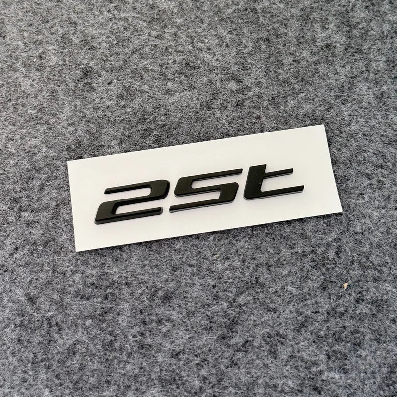 Insigne adhésif lettres de coffre Jaguar