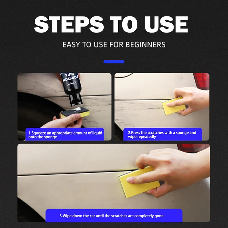 Cire réparatrice anti-rayures
