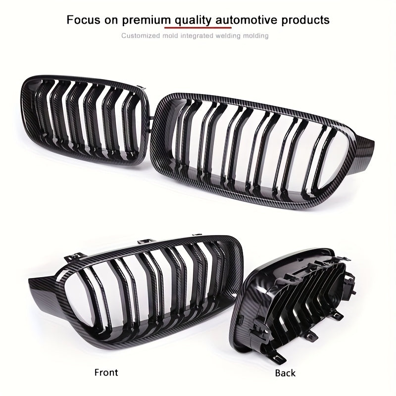 Grille avant sport à barres parallèles pour BMW Série 3