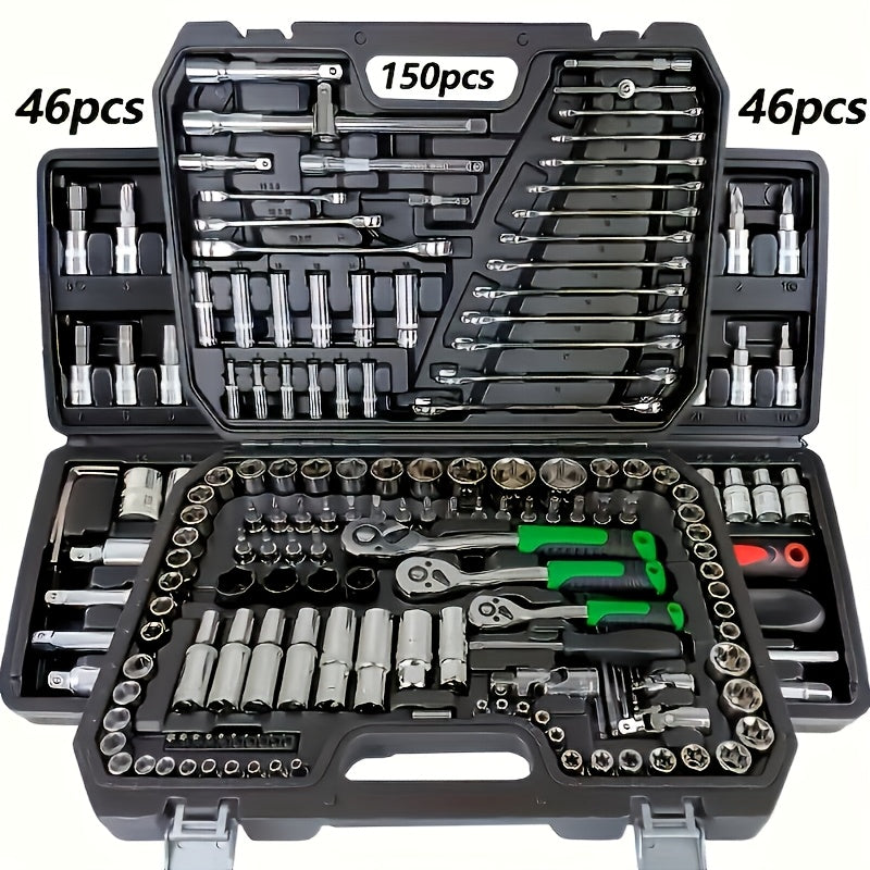 Coffret d’outils auto et moto 150/46 pièces