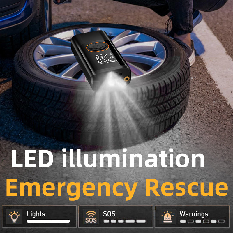 Compresseur d’air portable avec écran digital – 150 PSI