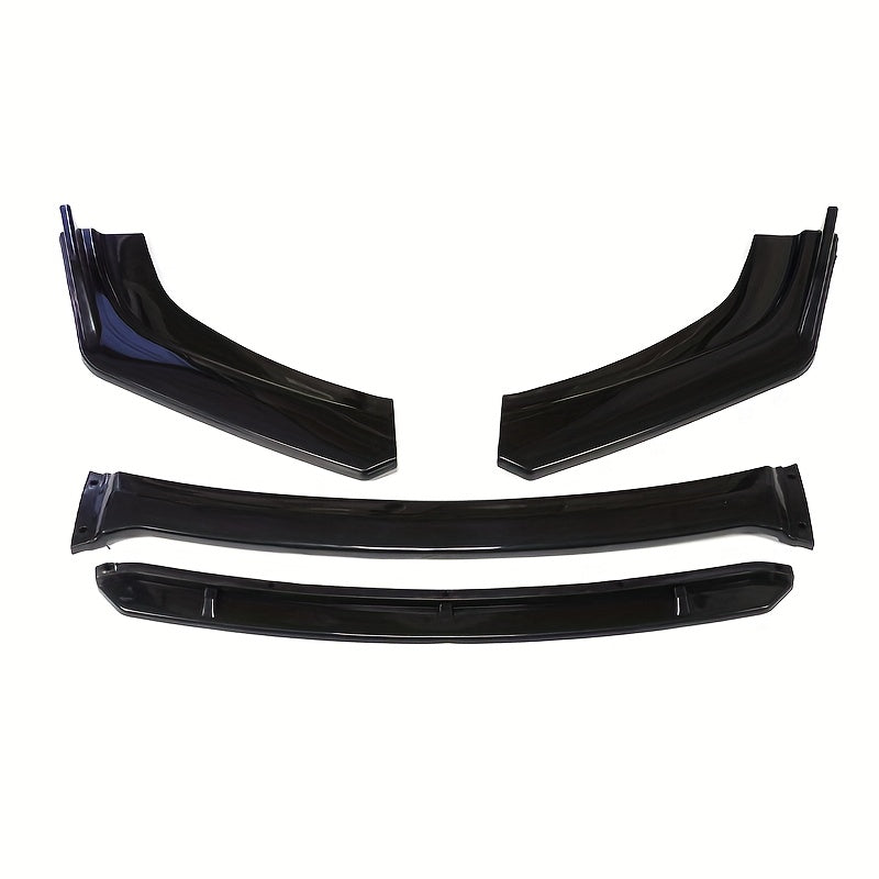 Splitter avant universel 4 pièces en PP pour voitures