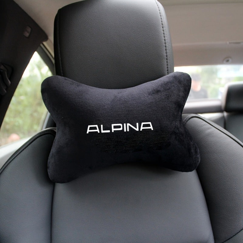 Coussin d’appui-tête ALPINA en peluche douce