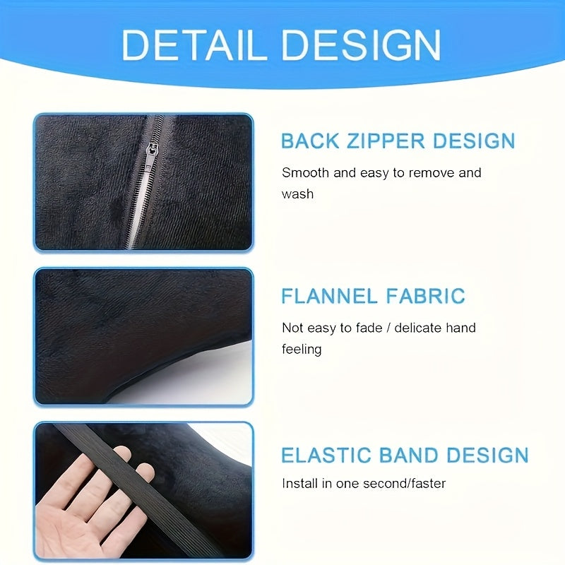 Appuie-Tête de Voiture Sportif en Peluche