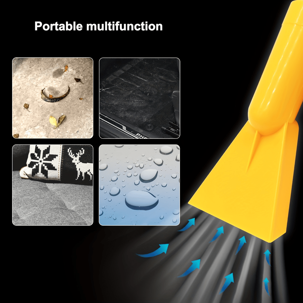 Aspirateur portable multifonction -  Nettoyeur voiture avec prise allume-cigare