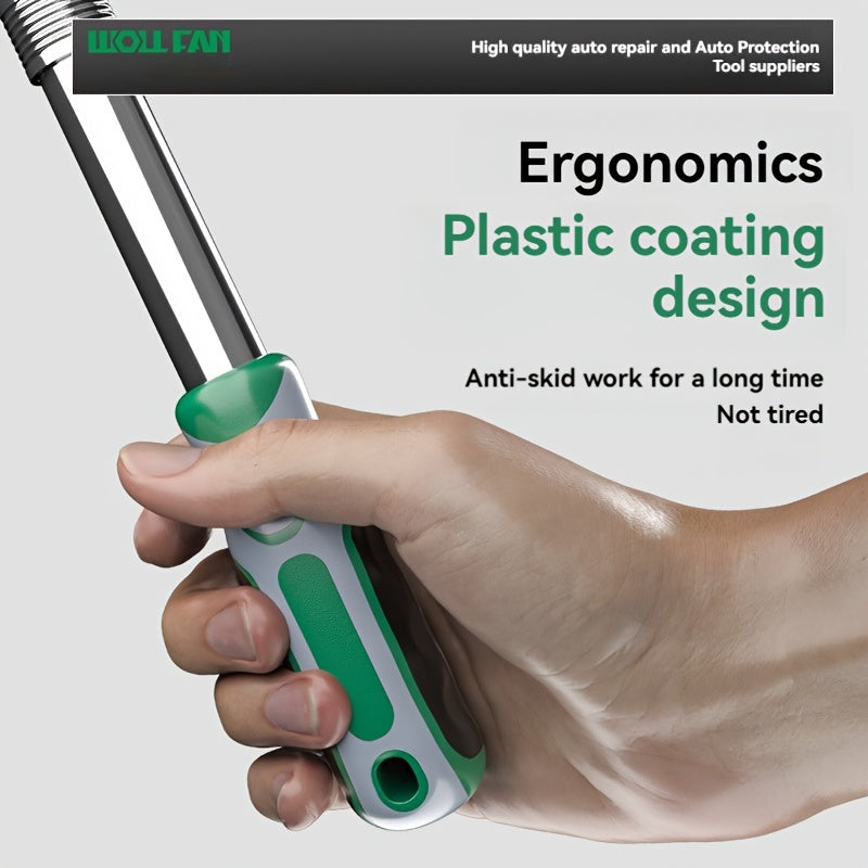 Clé à Cliquet 90 Dents WOLLFAN 8 Pouces Réglable en Chrome Vanadium