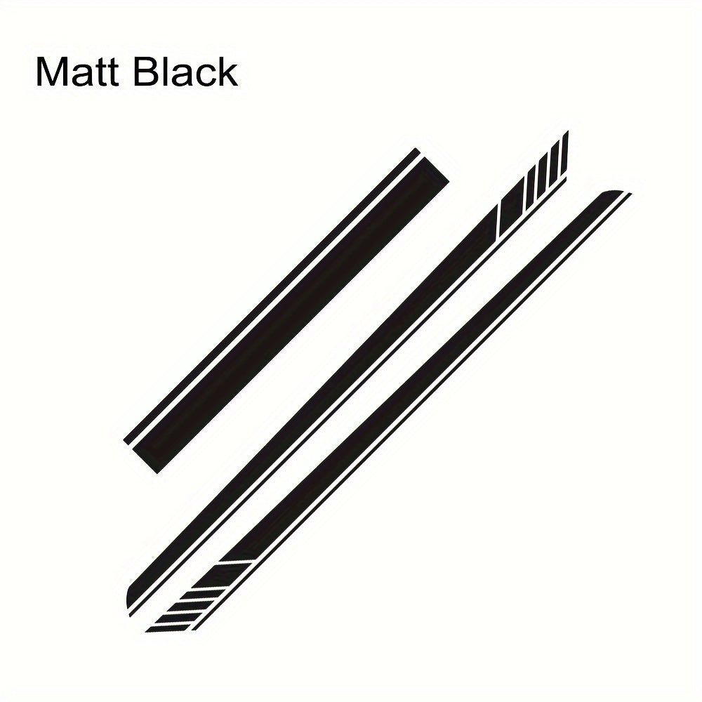 Lot de 3 Autocollants Vinyle de Bas de Caisse pour Voiture