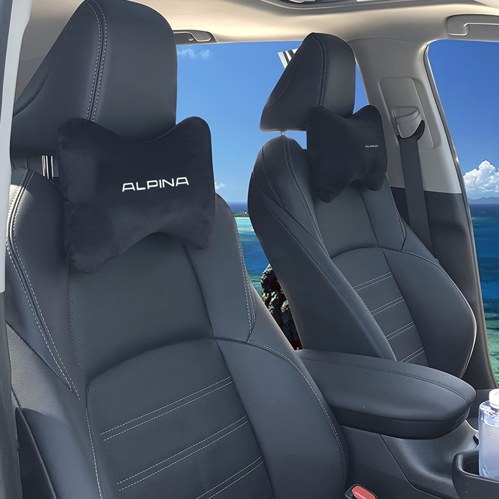 Coussin d’appui-tête ALPINA en peluche douce