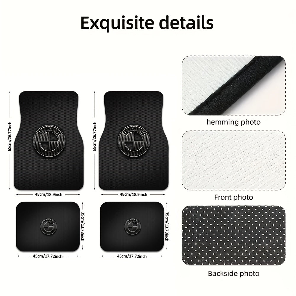 Set de 4 tapis de sol voiture