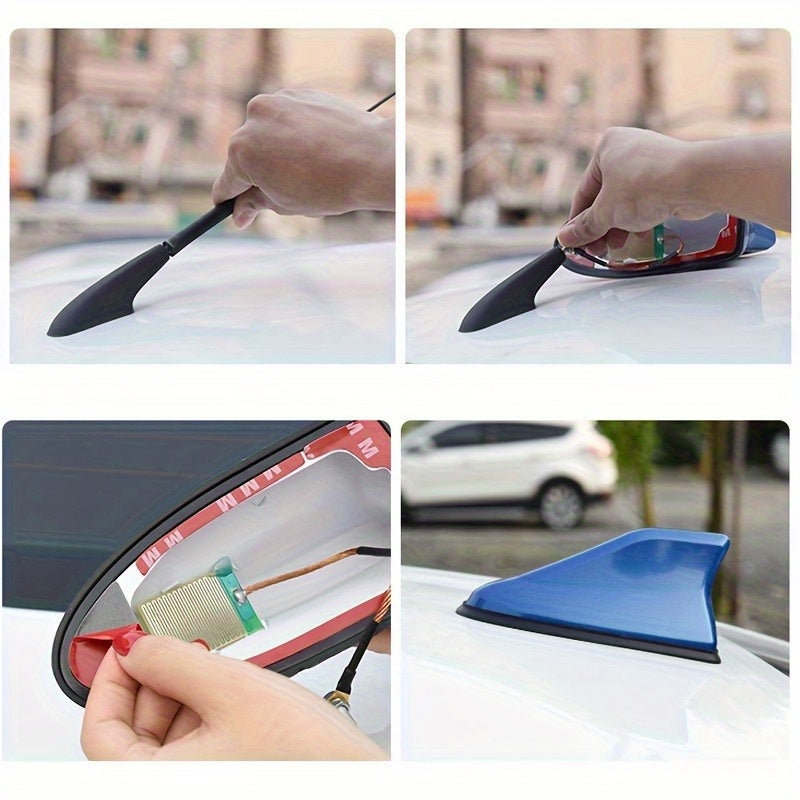 Antenne Requin Sportive pour Toit de Voiture