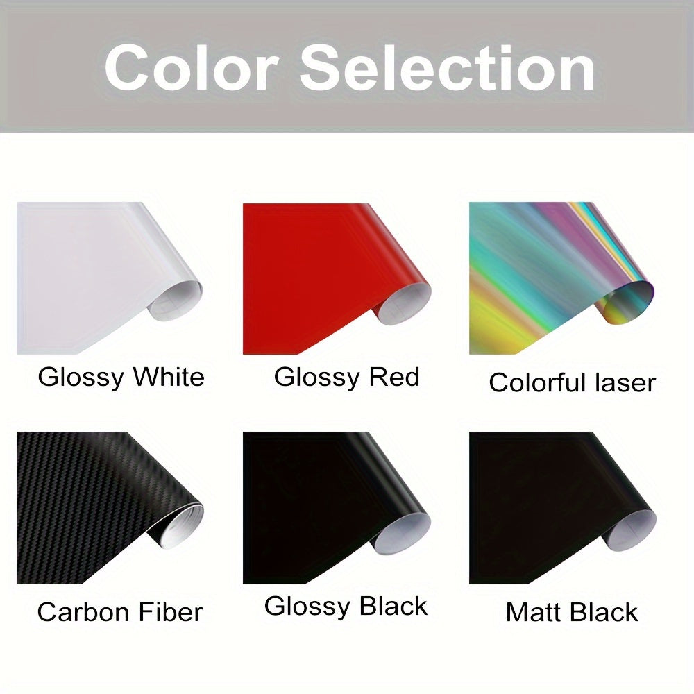 Lot de 3 Autocollants Vinyle de Bas de Caisse pour Voiture