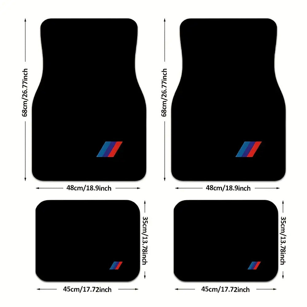 Tapis de sol 4 pièces BMW