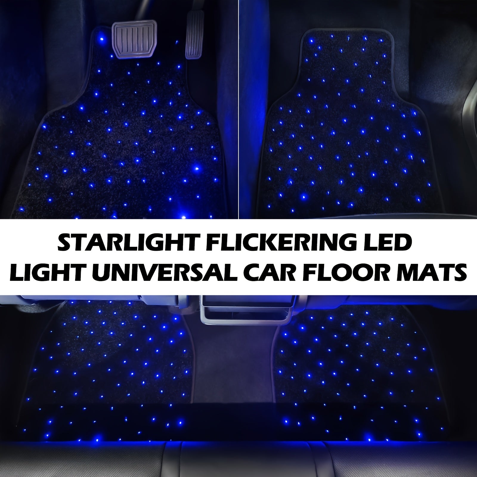 Tapis de sol LED scintillants universels