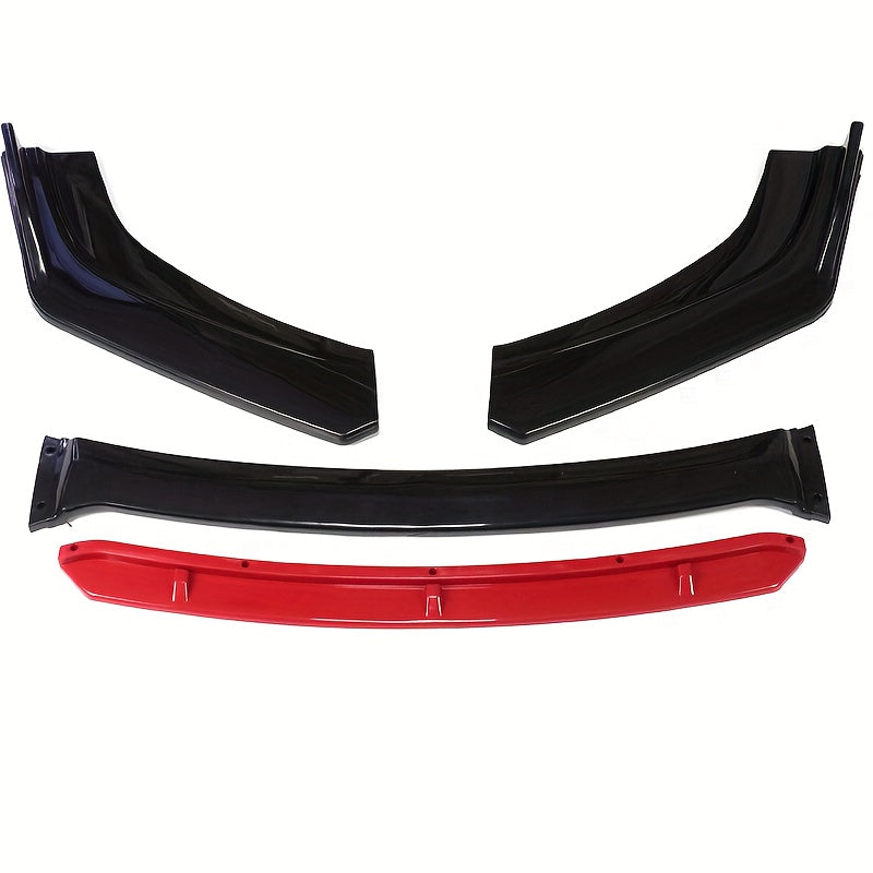 Splitter avant universel 4 pièces en PP pour voitures