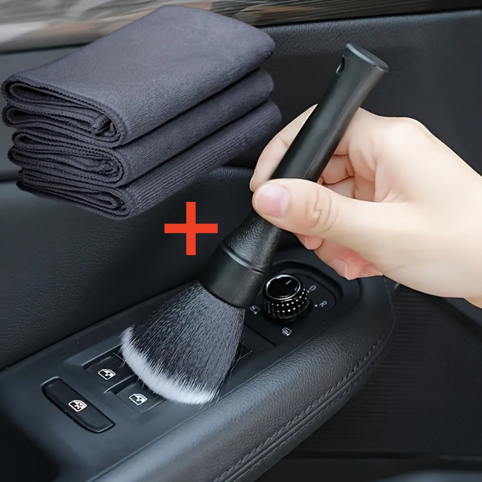 Set de 4 Pièces pour Nettoyage de Voiture