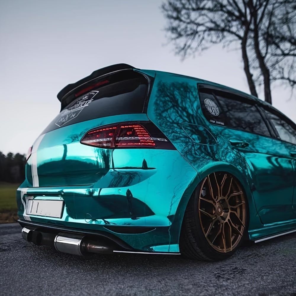 Aileron arrière de toit noir brillant pour Volkswagen Golf