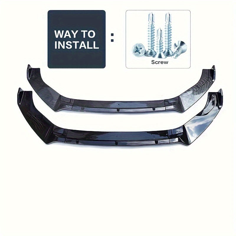 Kit de lèvre avant universel  – Splitter, Diffuseur et Spoiler