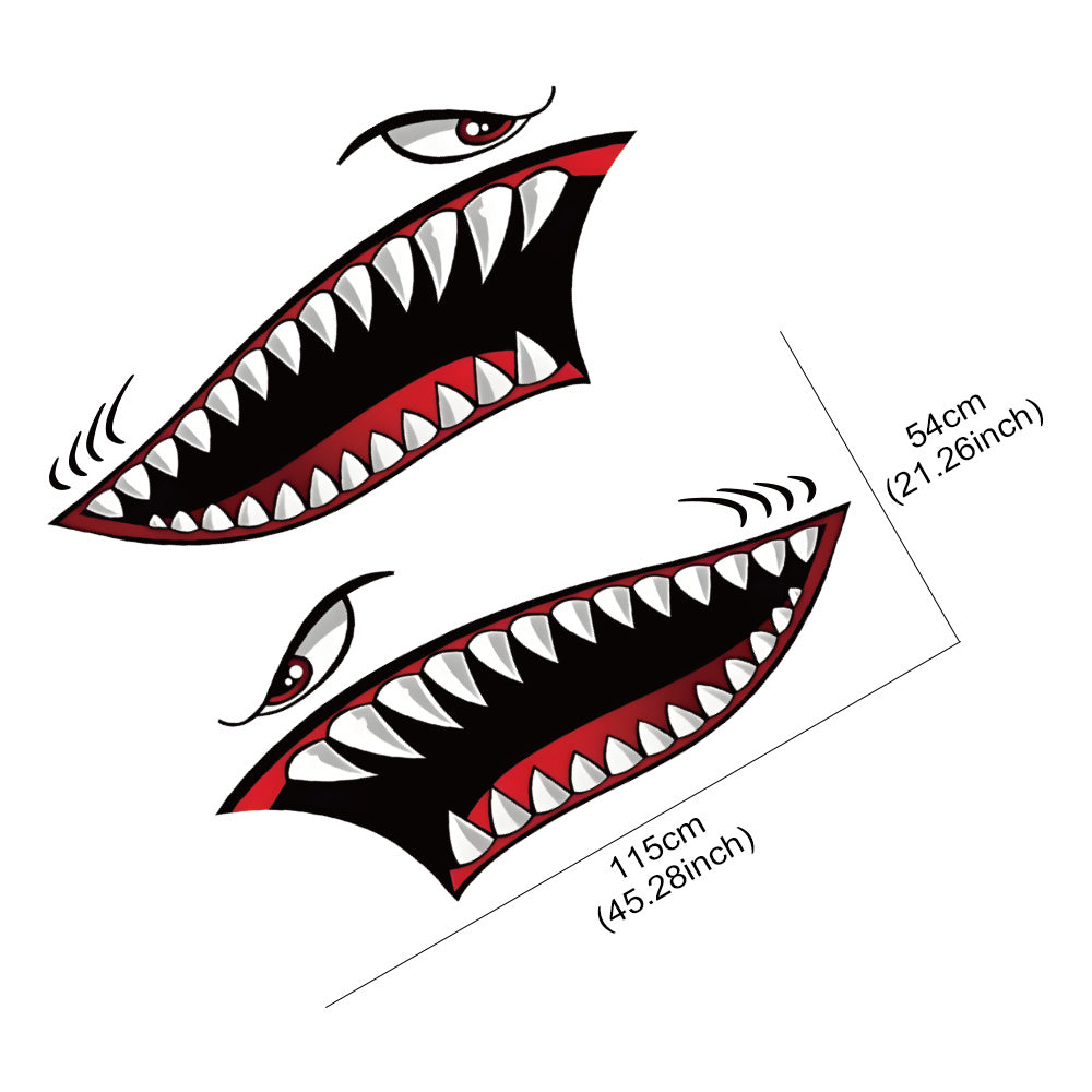 Karlor Stickers Latéraux Shark