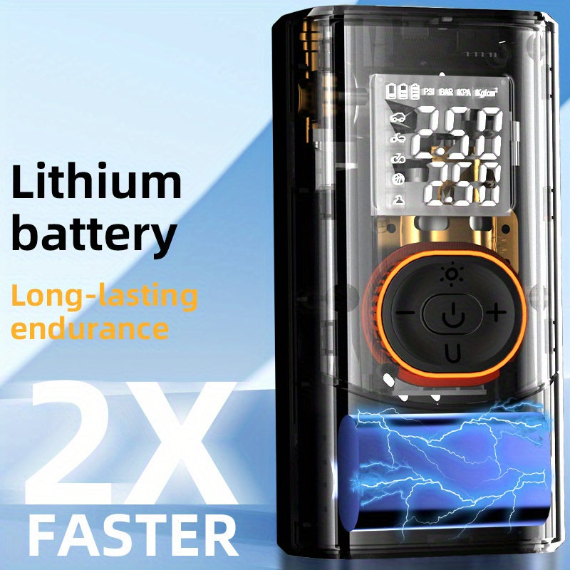 Compresseur d’air portable avec écran digital – 150 PSI