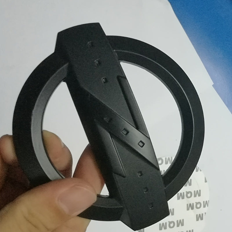 Badge métallique pour voiture, compatible Nissan, décoration capot moteur noire